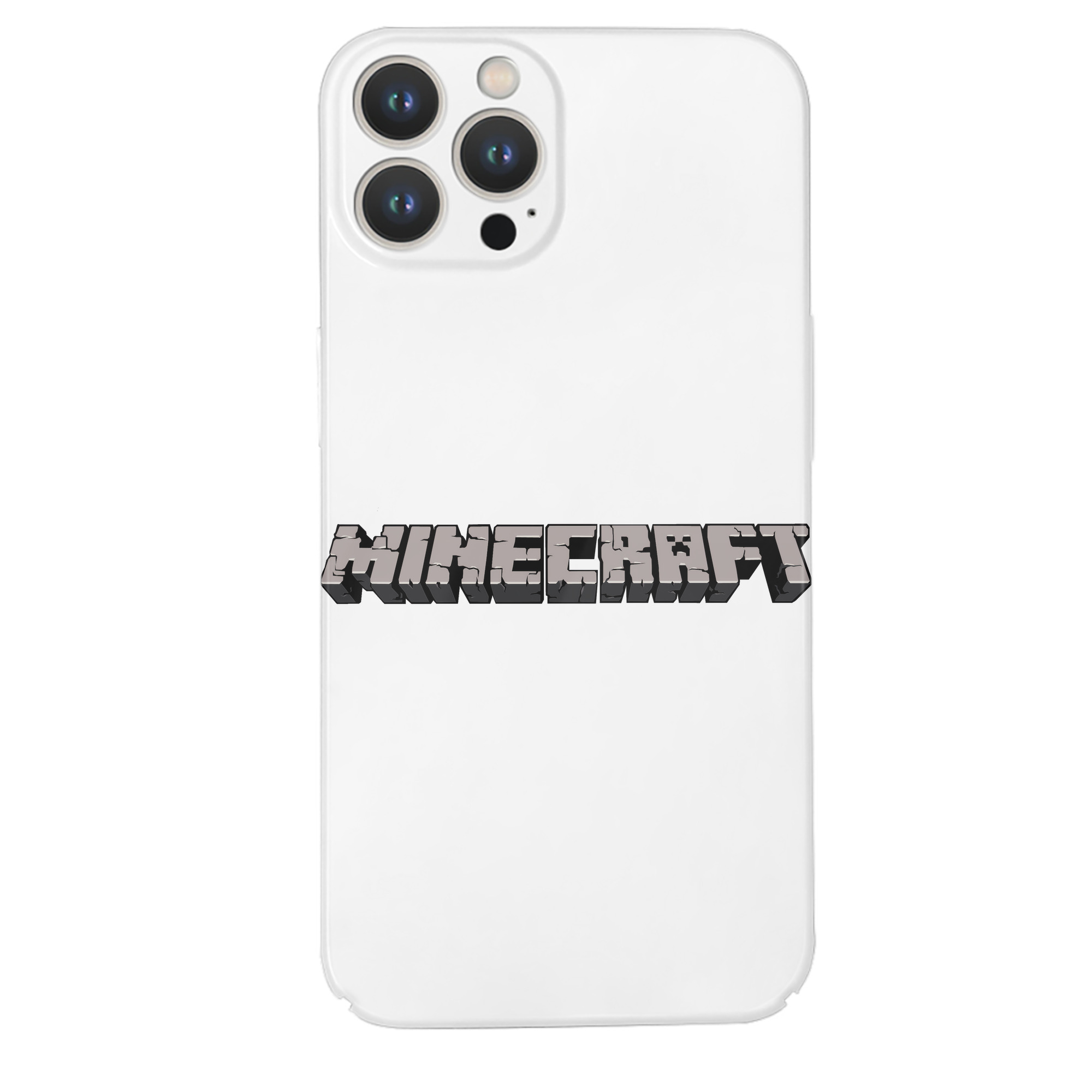 （画像用） マインクラフト ブロックの世界 Minecraft MC Block world 【iPhone 14シリーズ対応】ハードケース